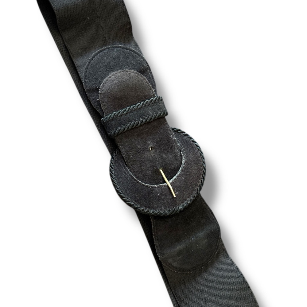 Thick black woman’s belt, witchy aesthetic